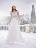 Sophia Tolli Wedding Dress chiffon A-line
