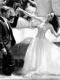 Sophia Tolli Sleeveless Misty Tulle With Slender Illusion Lace Straps Wedding Ball Gown