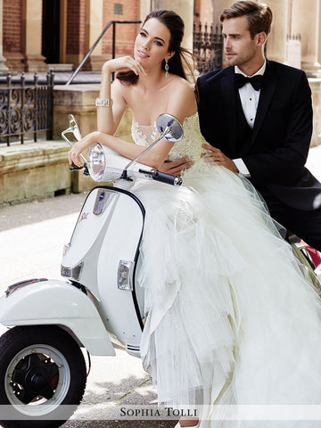 princess vespa wedding dress Princess Vesna of Serbia wore dress Valles by @pronovias from the new 2026 collection for her royal wedding. We're loving this classic, feminine look, the beautiful guipure lace and timeless A-line silhouette