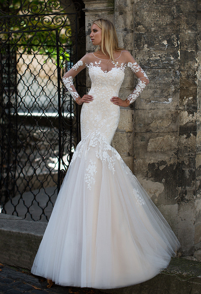 Lace MERMAID wedding dress..