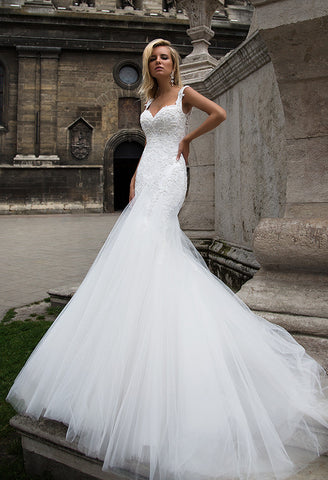 Lace MERMAID wedding dress..