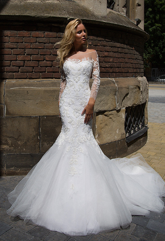 Lace MERMAID wedding dress..