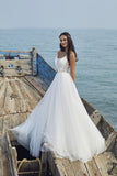 Chic Nostalgia lace chiffon satin tulle A-line wedding dress